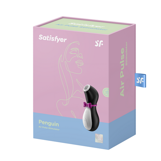 Satisfyer Penguin black - Vibrant Vibes Australia - Quality Sex Toys - Great Prices - Sex Toys Australia