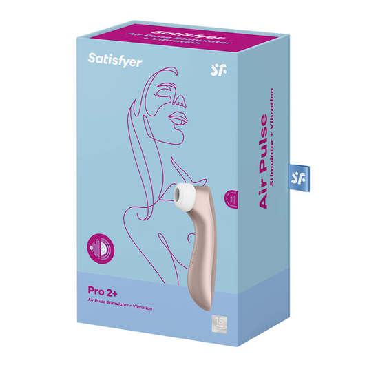 Satisfyer Pro 2+ light rose gold - Vibrant Vibes Australia - Quality Sex Toys - Great Prices - Sex Toys Australia