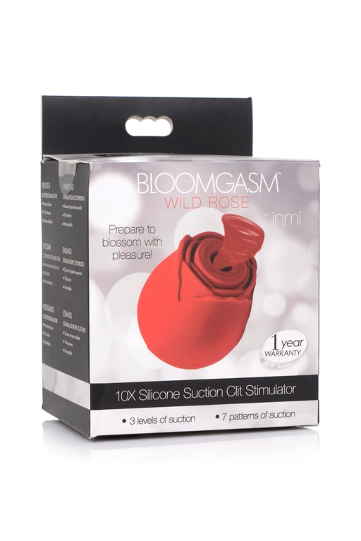 INMI Bloomgasm 10X Silicone Suction Clit Stimulator - Vibrant Vibes Australia - Quality Sex Toys - Great Prices - Sex Toys Australia