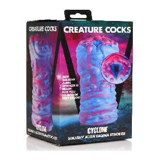 Creature Cock Cyclone Squishy Alien Vagina Stroker - Vibrant Vibes Australia - Quality Sex Toys - Great Prices - Sex Toys Australia