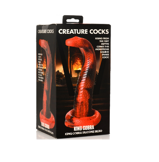 Creature Cock King Cobra Silicone Dildo - Vibrant Vibes Australia - Quality Sex Toys - Great Prices - Sex Toys Australia