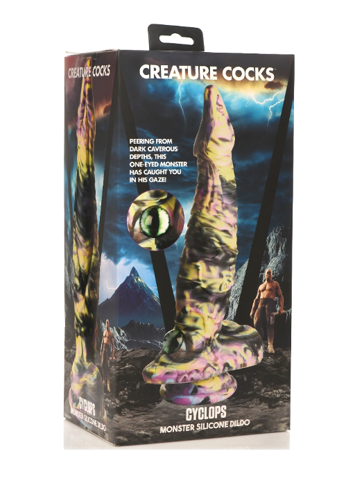 Creature Cocks Cyclops Monster Silicone Dildo - Vibrant Vibes Australia - Quality Sex Toys - Great Prices - Sex Toys Australia