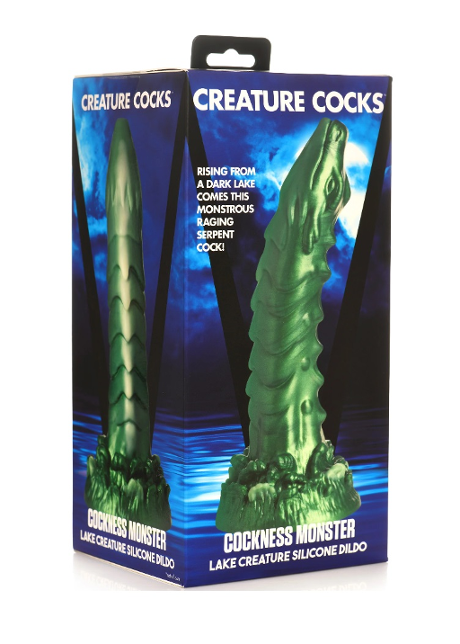 Creature Cocks Cockness Monster Lake Creature Silicone Dildo - Vibrant Vibes Australia - Quality Sex Toys - Great Prices - Sex Toys Australia