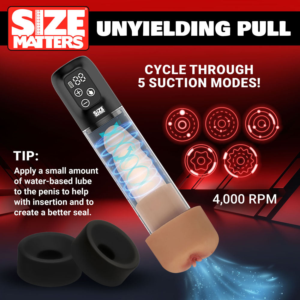 Size Matters Sucking Penis Pump - Vibrant Vibes Australia - Quality Sex Toys - Great Prices - Sex Toys Australia