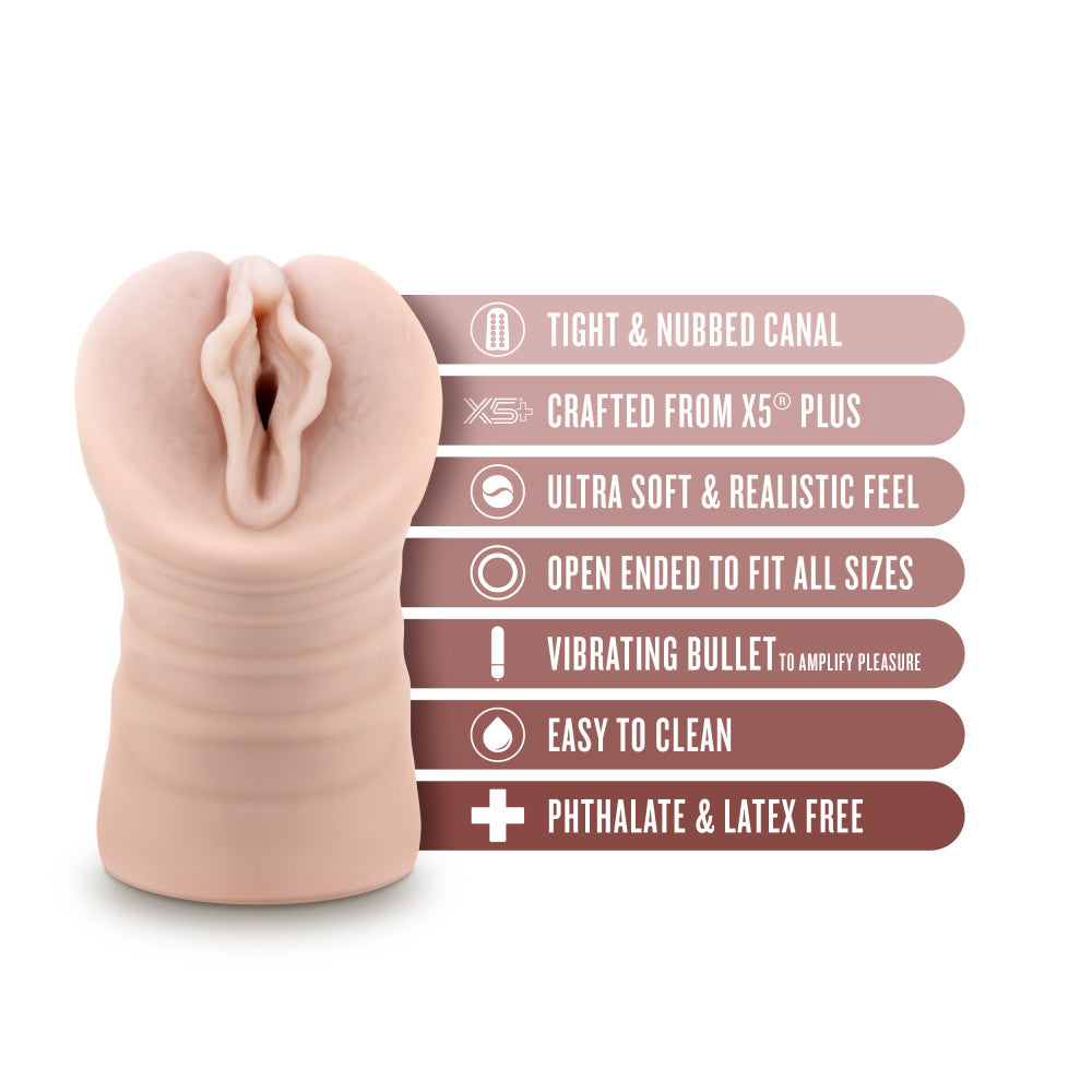 EnLust - Destini -  Vibrating Vagina Stroker - Vibrant Vibes Australia - Quality Sex Toys - Great Prices - Sex Toys Australia