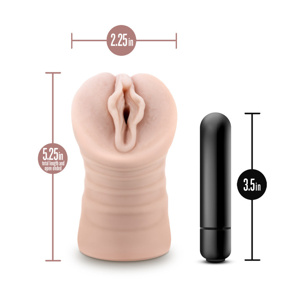 EnLust - Destini -  Vibrating Vagina Stroker - Vibrant Vibes Australia - Quality Sex Toys - Great Prices - Sex Toys Australia