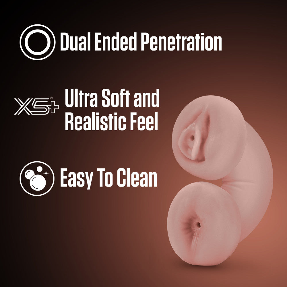 EnLust - Tasha - Glow in Dark  Dual-Ended Stroker - Vibrant Vibes Australia - Quality Sex Toys - Great Prices - Sex Toys Australia