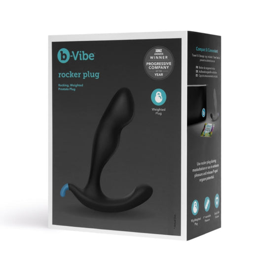 B-Vibe ROCKER PLUG - Vibrant Vibes Australia - Quality Sex Toys - Great Prices - Sex Toys Australia