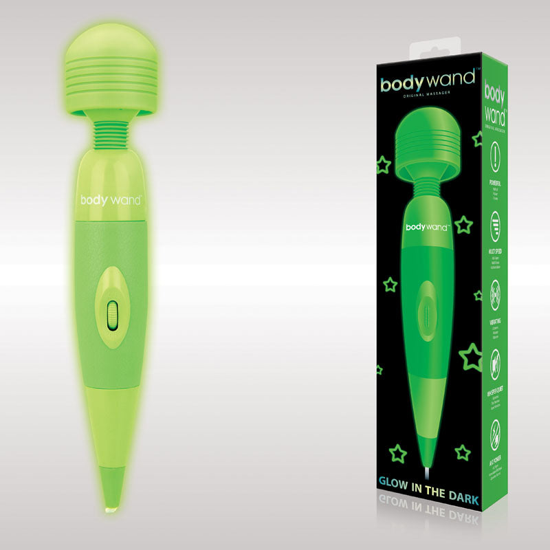 Bodywand Original - Glow In Dark Mains Powered Massage Wand - Vibrant Vibes Australia - Quality Sex Toys - Great Prices - Sex Toys Australia