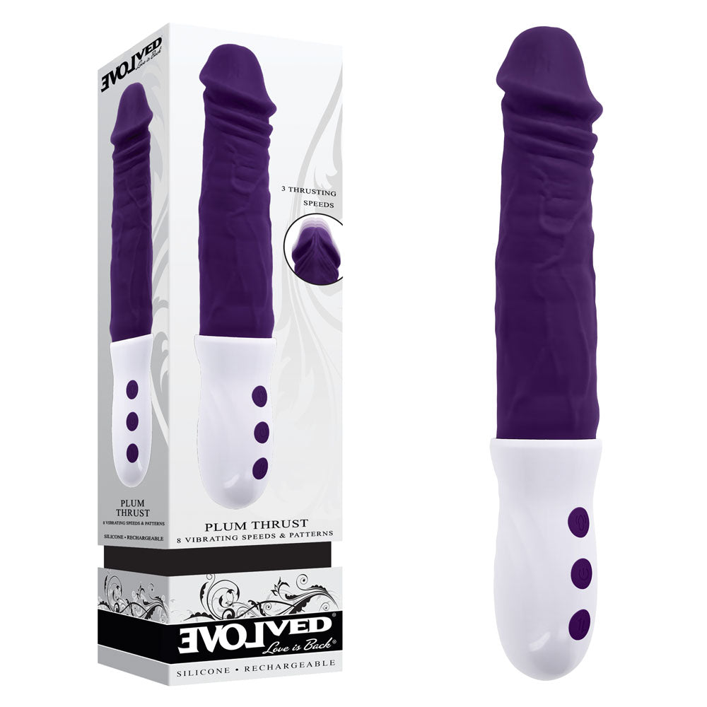 Evolved PLUM THRUST - Vibrant Vibes Australia - Quality Sex Toys - Great Prices - Sex Toys Australia