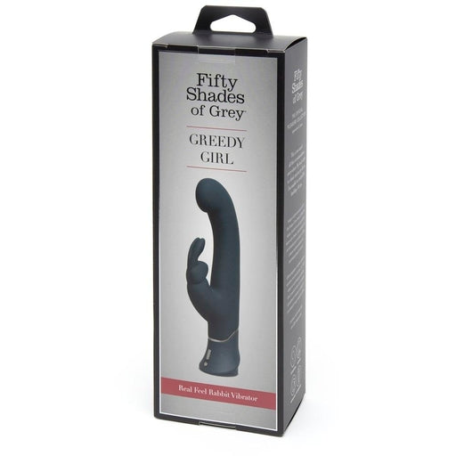 Fifty Shades of Grey Greedy Girl Dual Density G-Spot Rabbit Vibrator - Vibrant Vibes Australia - Quality Sex Toys - Great Prices - Sex Toys Australia