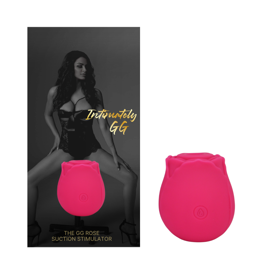 INTIMATELY GG - THE GG ROSE SUCTION STIMULATOR - Vibrant Vibes Australia - Quality Sex Toys - Great Prices - Sex Toys Australia