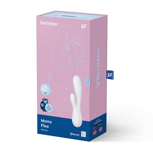 Satisfyer Mono Flex White - Vibrant Vibes Australia - Quality Sex Toys - Great Prices - Sex Toys Australia