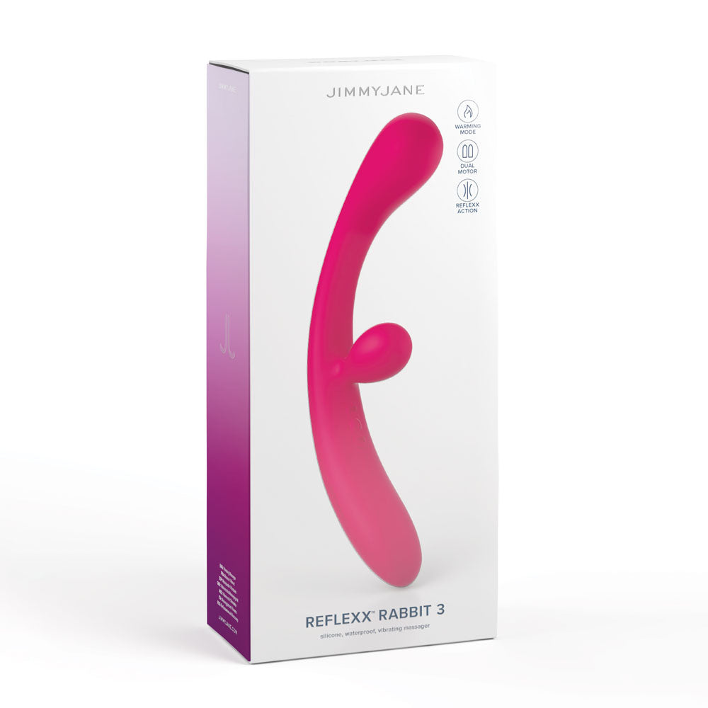 JimmyJane Reflexx Rabbit 3 - Vibrant Vibes Australia - Quality Sex Toys - Great Prices - Sex Toys Australia