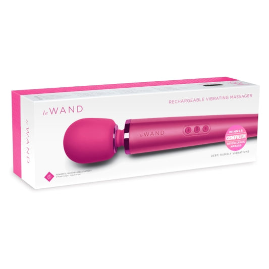 LE WAND MAGENTA RECHARGEABLE MASSAGER - Vibrant Vibes Australia - Quality Sex Toys - Great Prices - Sex Toys Australia