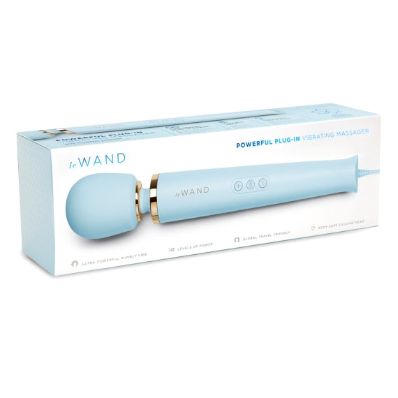 LE WAND PLUGIN SKY BLUE - Vibrant Vibes Australia - Quality Sex Toys - Great Prices - Sex Toys Australia