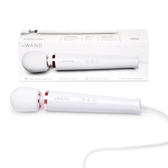 LE WAND PLUGIN WHITE - Vibrant Vibes Australia - Quality Sex Toys - Great Prices - Sex Toys Australia