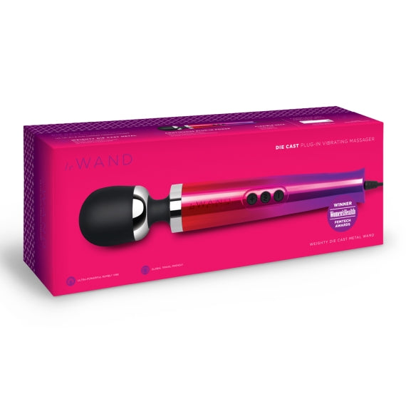 LE WAND DIECAST PLUG-IN MASSAGER OMBRE - Vibrant Vibes Australia - Quality Sex Toys - Great Prices - Sex Toys Australia