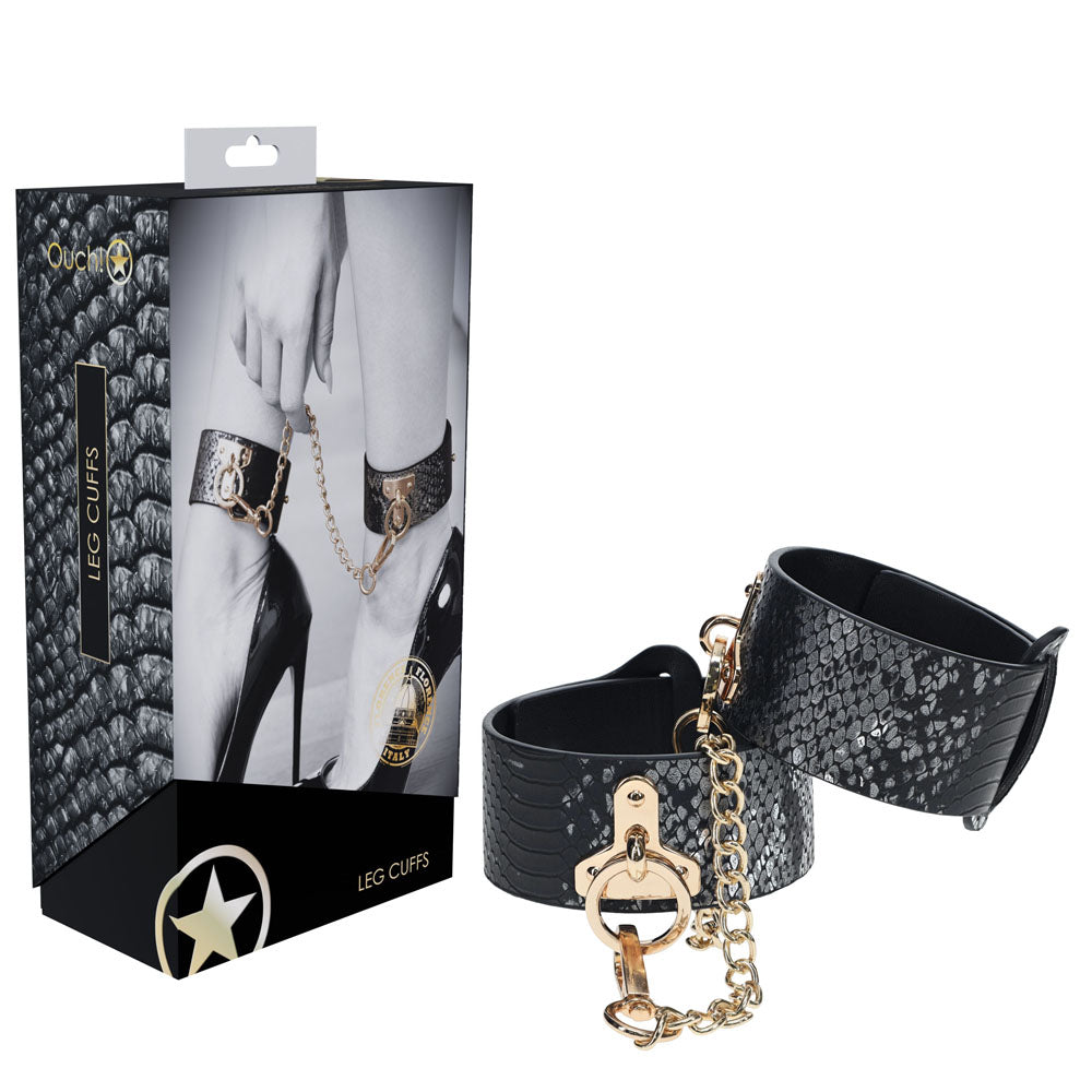 OUCH! Florence Collection - Leg Cuffs - Vibrant Vibes Australia - Quality Sex Toys - Great Prices - Sex Toys Australia