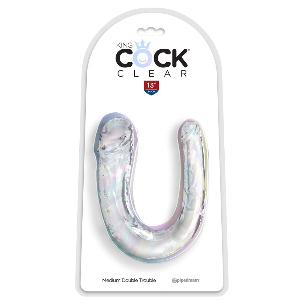 King Cock  Medium Double Trouble - Vibrant Vibes Australia - Quality Sex Toys - Great Prices - Sex Toys Australia