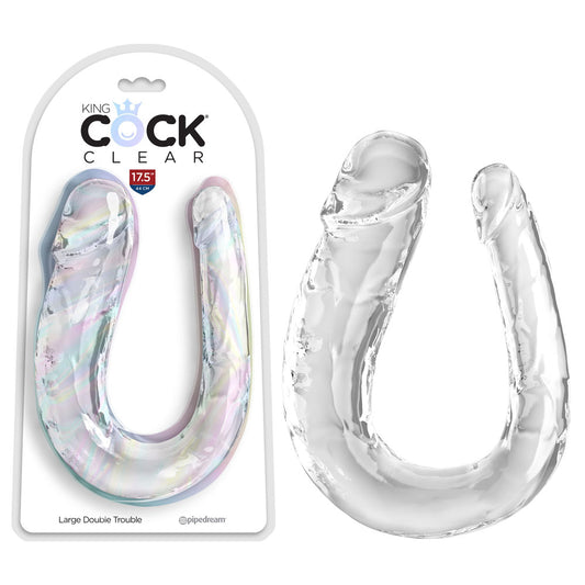 King Cock  Large Double Trouble - Vibrant Vibes Australia - Quality Sex Toys - Great Prices - Sex Toys Australia