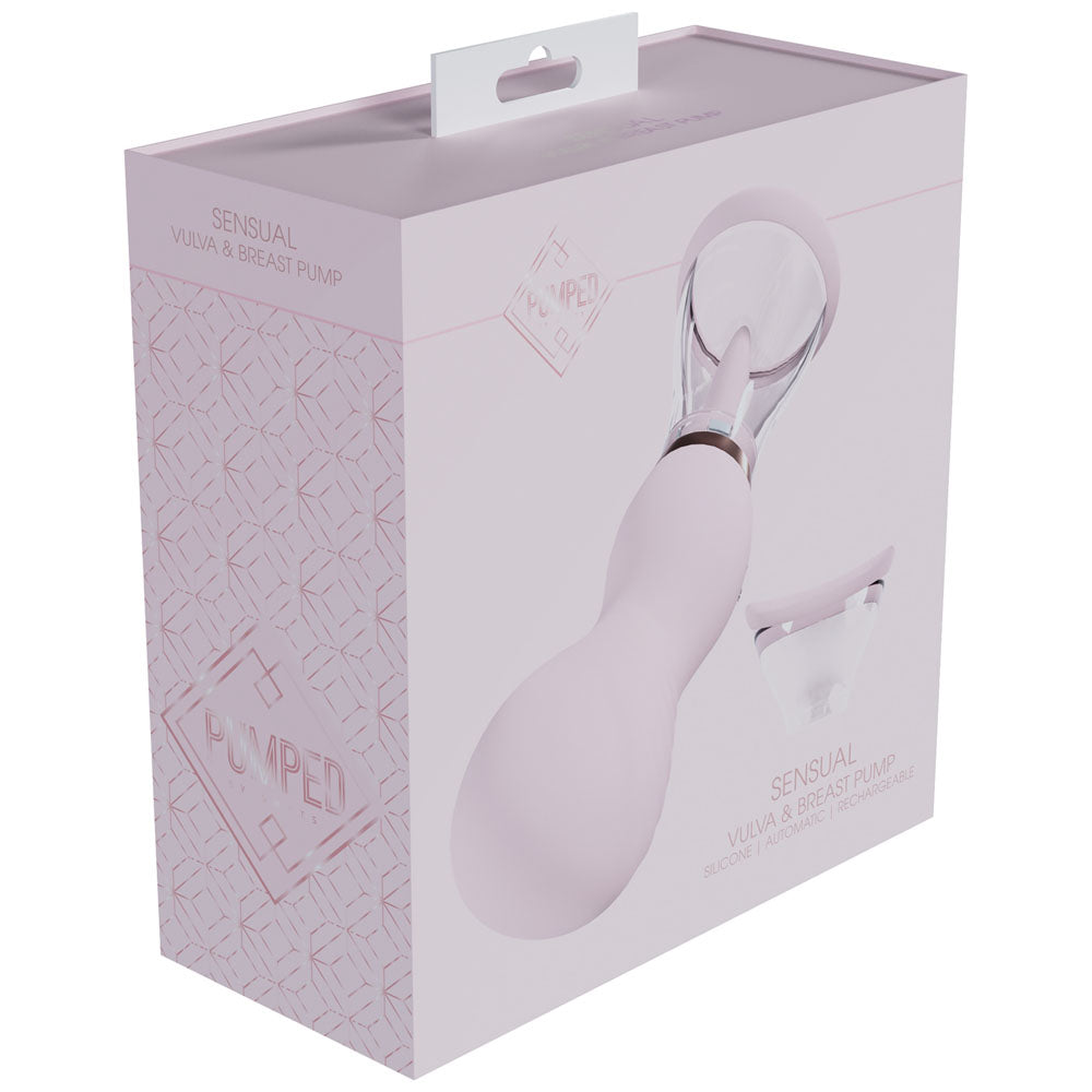 PUMPED Sensual Auto Vulva & Brest Pump -  -  USB Rechargeable Ladies Pump - Vibrant Vibes Australia - Quality Sex Toys - Great Prices - Sex Toys Australia