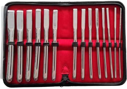 Stainless Steel Hegar Uterine Dilator 14 Piece Set - Vibrant Vibes Australia - Quality Sex Toys - Great Prices - Sex Toys Australia