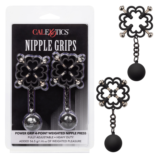 Nipple Grips Power Grip 4-Point Weighted Nipple Press - Vibrant Vibes Australia - Quality Sex Toys - Great Prices - Sex Toys Australia