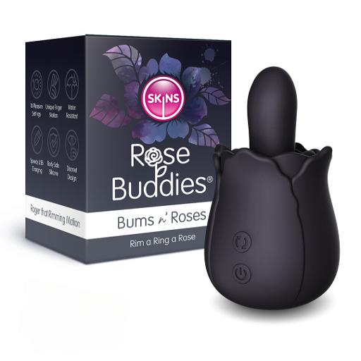 SKINS ROSE BUDDIES - THE BUMS N ROSES - Vibrant Vibes Australia - Quality Sex Toys - Great Prices - Sex Toys Australia