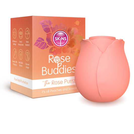 SKINS ROSE BUDDIES - THE ROSE PURRZ - Vibrant Vibes Australia - Quality Sex Toys - Great Prices - Sex Toys Australia