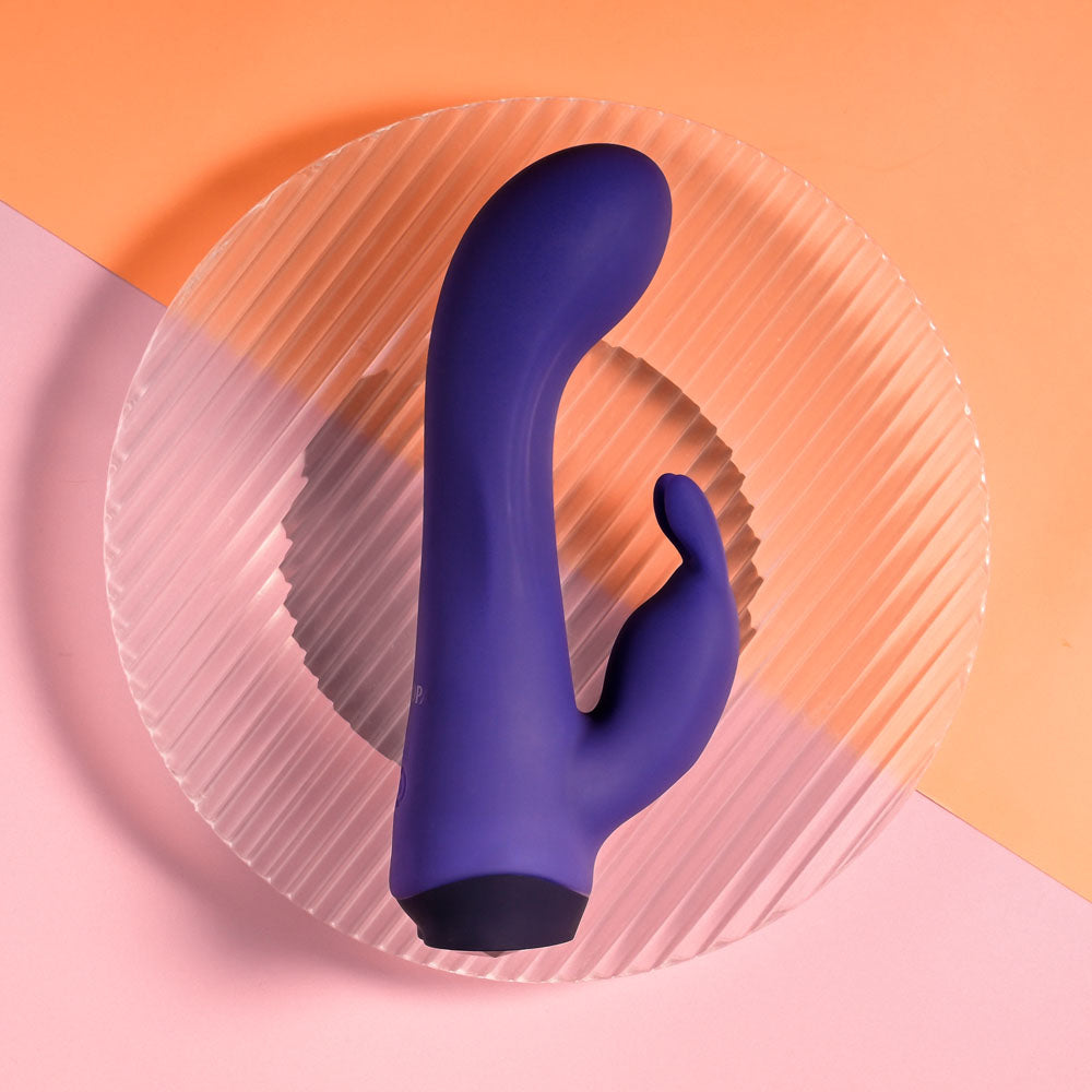 Selopa PLUM JOB -  13.5 cm USB Rechargeable Rabbit Vibrator - Vibrant Vibes Australia - Quality Sex Toys - Great Prices - Sex Toys Australia