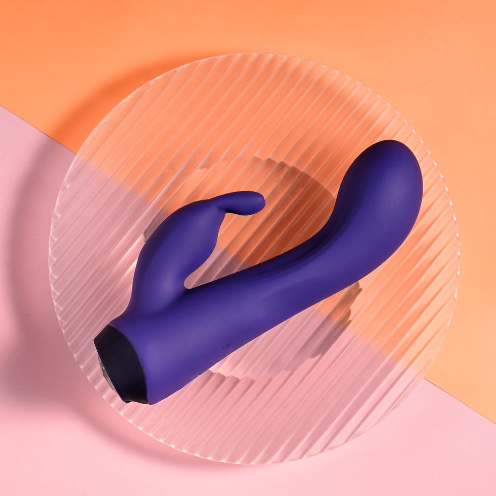 Selopa PLUM JOB -  13.5 cm USB Rechargeable Rabbit Vibrator - Vibrant Vibes Australia - Quality Sex Toys - Great Prices - Sex Toys Australia