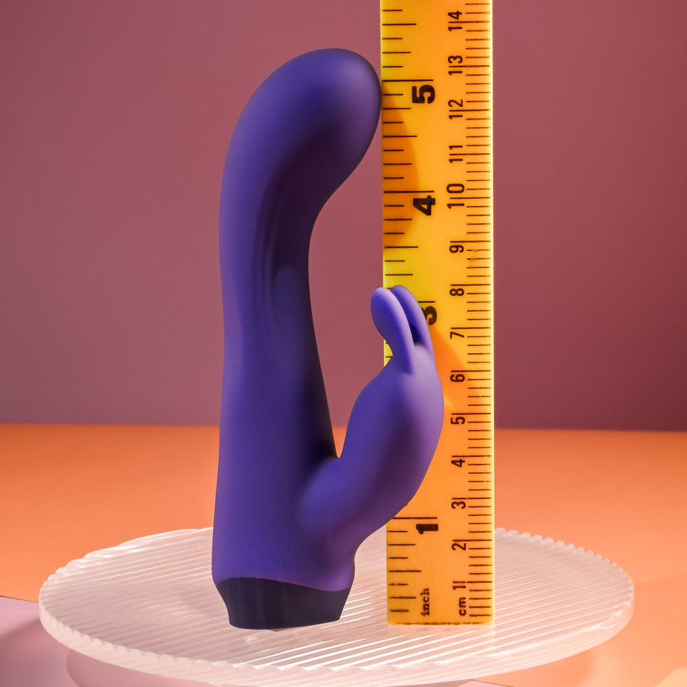 Selopa PLUM JOB -  13.5 cm USB Rechargeable Rabbit Vibrator - Vibrant Vibes Australia - Quality Sex Toys - Great Prices - Sex Toys Australia