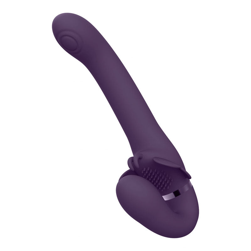 Vive SATU -  23 cm USB Rechargeable Strapless Strap-On - Vibrant Vibes Australia - Quality Sex Toys - Great Prices - Sex Toys Australia