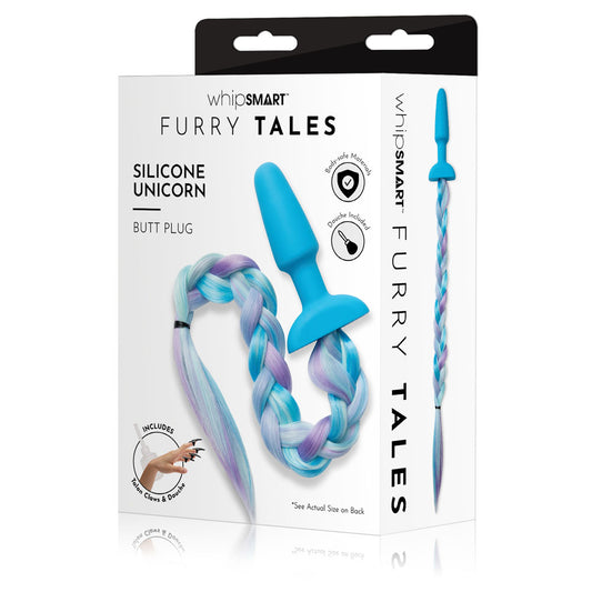 WhipSmart Furry Tales Silicone Unicorn Butt Plug - Vibrant Vibes Australia - Quality Sex Toys - Great Prices - Sex Toys Australia