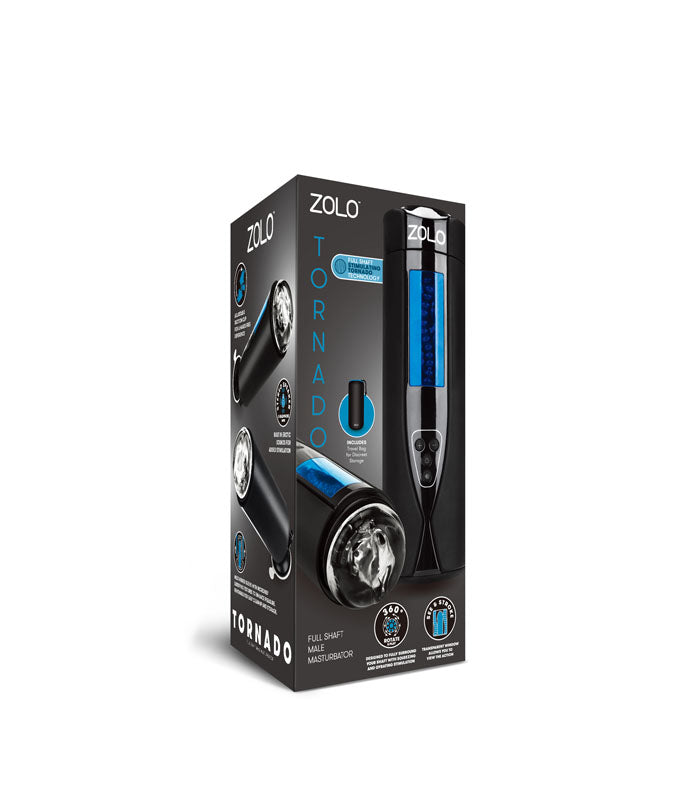 Zolo Tornado - USB Rechargeable Auto Masturbator - Vibrant Vibes Australia - Quality Sex Toys - Great Prices - Sex Toys Australia