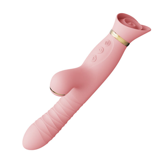 Zalo - Rose Thruster Sakula Pink - Vibrant Vibes Australia - Quality Sex Toys - Great Prices - Sex Toys Australia