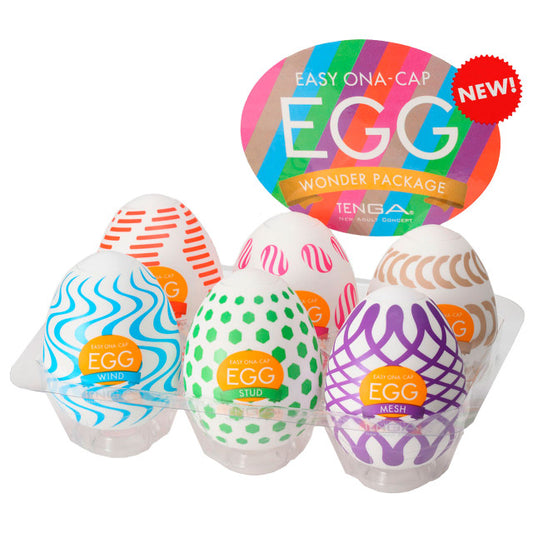 Tenga - Egg Wonder Package 6 pack - Vibrant Vibes Australia - Quality Sex Toys - Great Prices - Sex Toys Australia