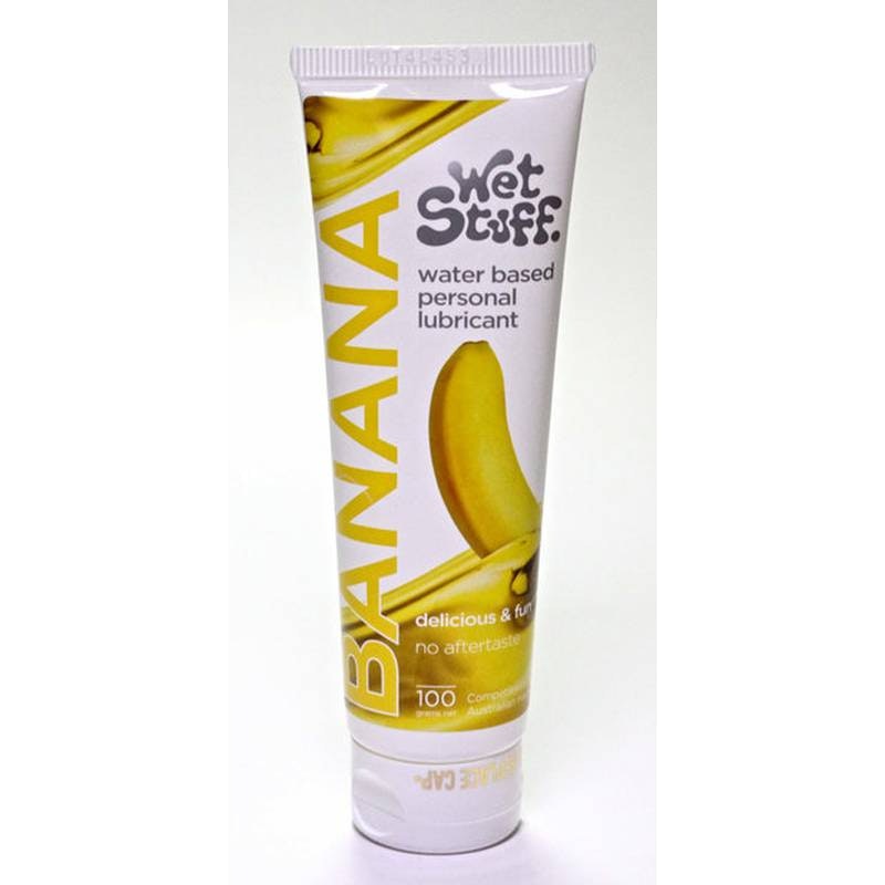 Wet Stuff Banana Tube 100g - Vibrant Vibes Australia - Quality Sex Toys - Great Prices - Sex Toys Australia