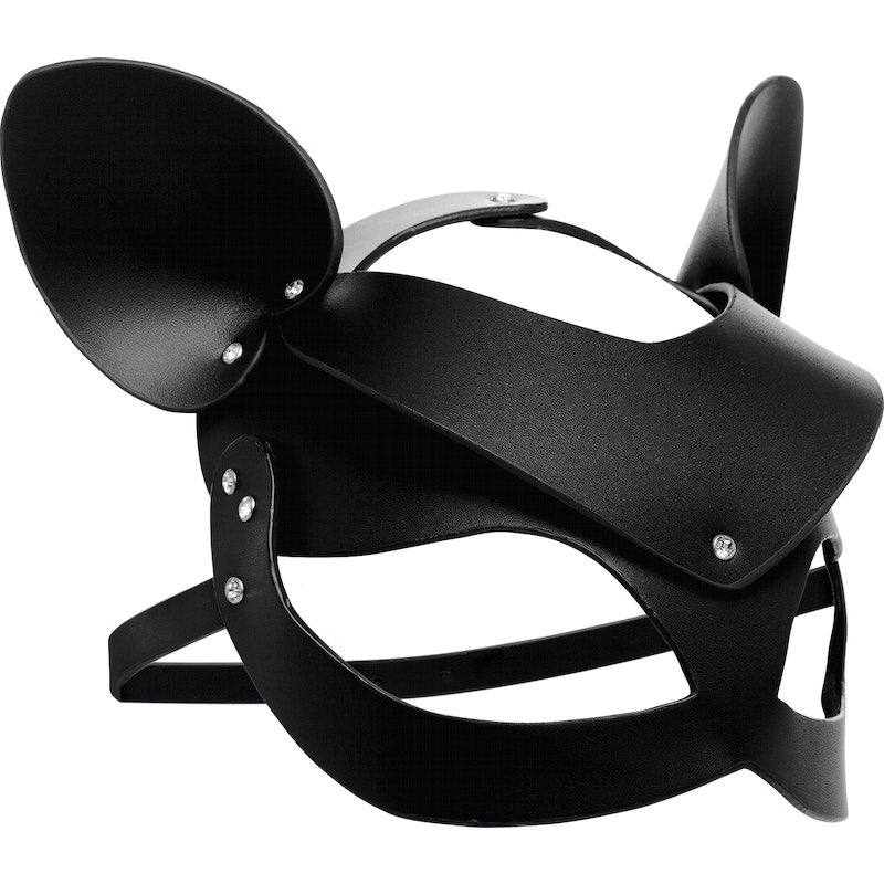 Bad Kitten Leather Cat Mask - Vibrant Vibes Australia - Quality Sex Toys - Great Prices - Sex Toys Australia