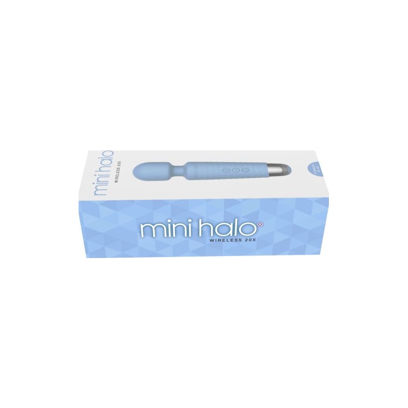 Shibari Mini Halo Wireless 20X Powder Blue - Vibrant Vibes Australia - Quality Sex Toys - Great Prices - Sex Toys Australia