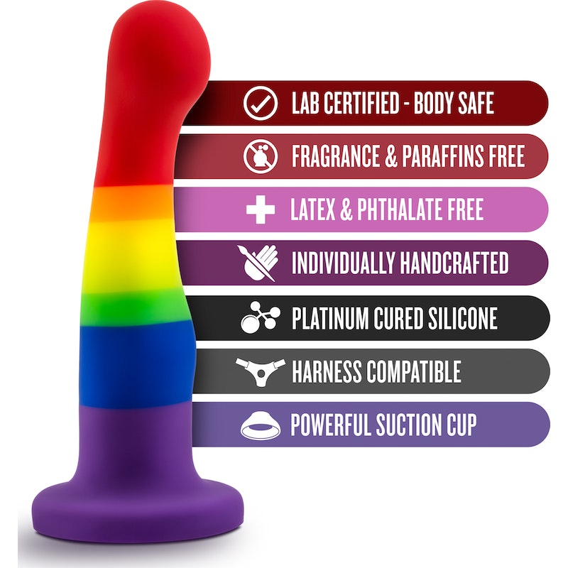 Avant Pride P1 Freedom Silicone Dildo - Vibrant Vibes Australia - Quality Sex Toys - Great Prices - Sex Toys Australia