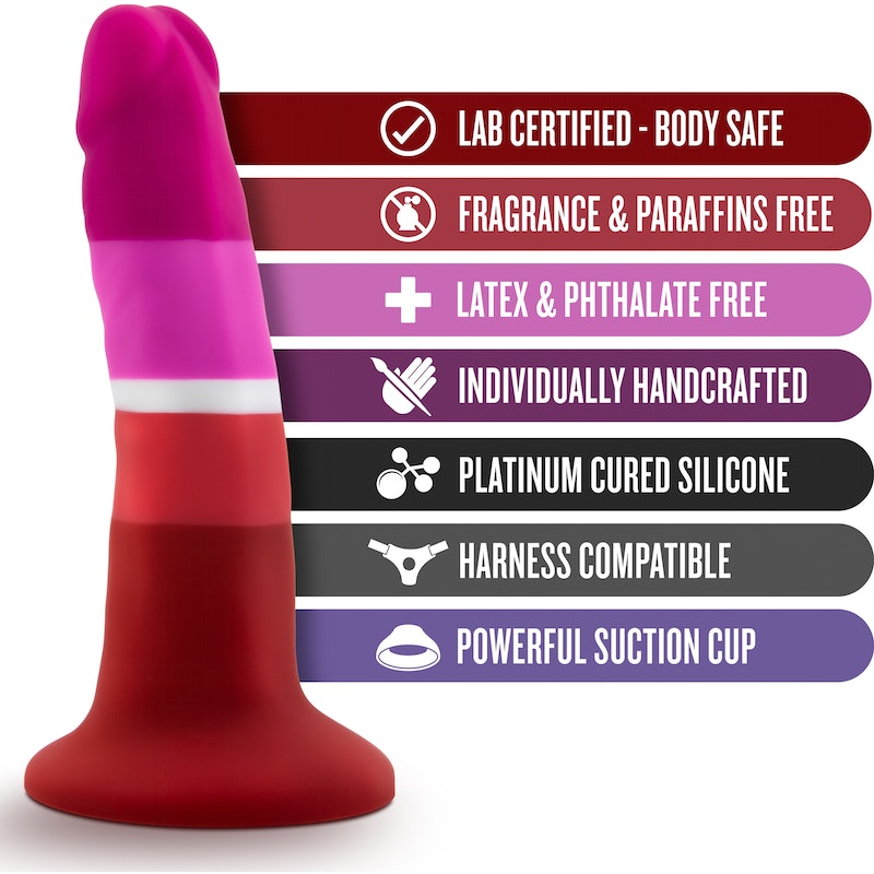 Avant Pride P3 Beauty Silicone Dildo - Vibrant Vibes Australia - Quality Sex Toys - Great Prices - Sex Toys Australia