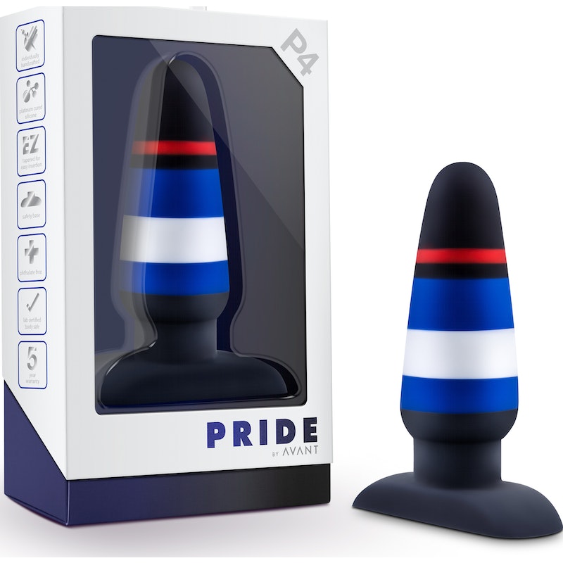 Avant Pride P4 Power Play Silicone Butt Plug - Vibrant Vibes Australia - Quality Sex Toys - Great Prices - Sex Toys Australia