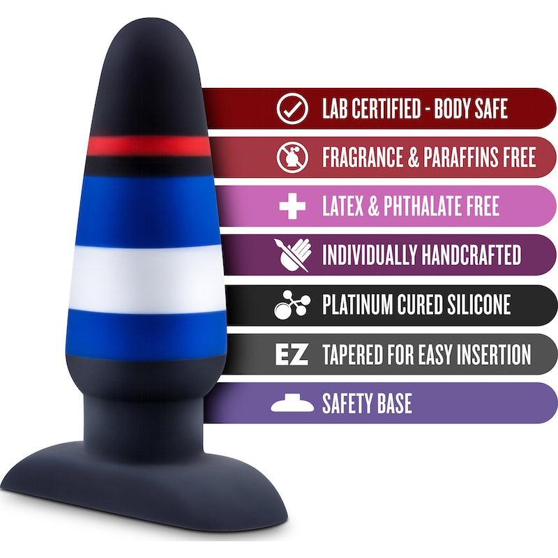 Avant Pride P4 Power Play Silicone Butt Plug - Vibrant Vibes Australia - Quality Sex Toys - Great Prices - Sex Toys Australia