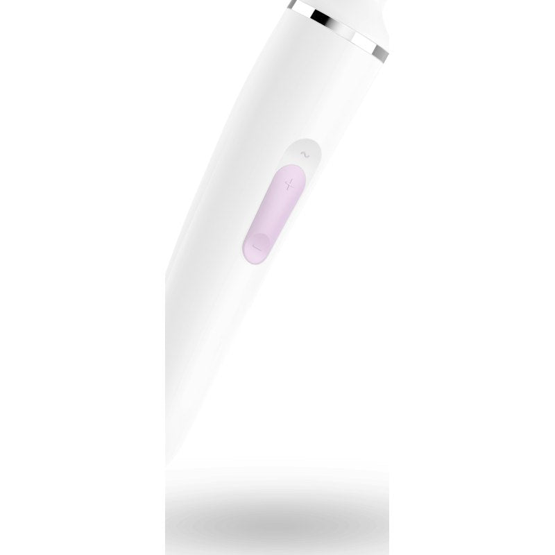 Satisfyer Wand-er Woman White - Vibrant Vibes Australia - Quality Sex Toys - Great Prices - Sex Toys Australia