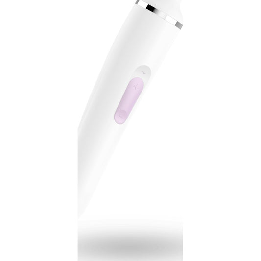 Satisfyer Wand-er Woman White - Vibrant Vibes Australia - Quality Sex Toys - Great Prices - Sex Toys Australia