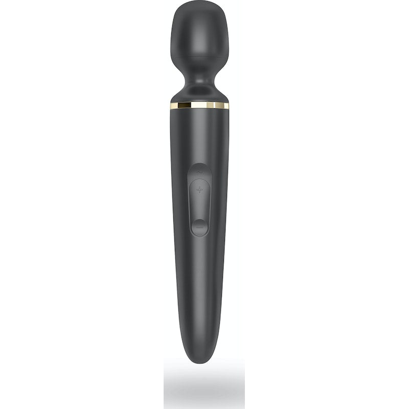 Satisfyer Wand-er Woman Black - Vibrant Vibes Australia - Quality Sex Toys - Great Prices - Sex Toys Australia