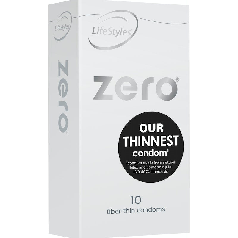 LifeStyles Zero 10 Condoms - Vibrant Vibes Australia - Quality Sex Toys - Great Prices - Sex Toys Australia