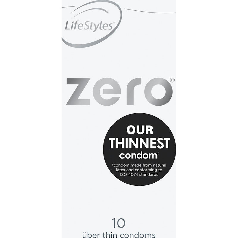 LifeStyles Zero 10 Condoms - Vibrant Vibes Australia - Quality Sex Toys - Great Prices - Sex Toys Australia